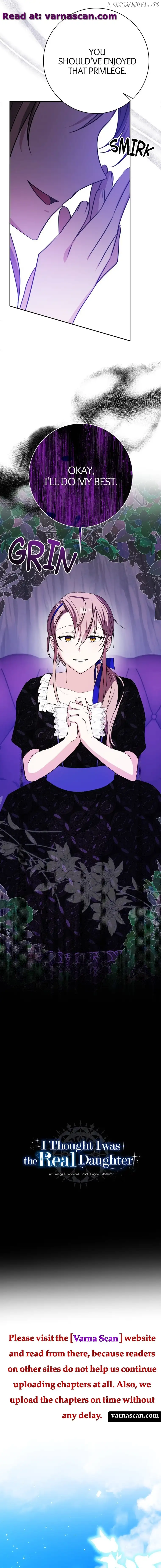 I Thought I was the Real Daughter Chapter 11 page 9