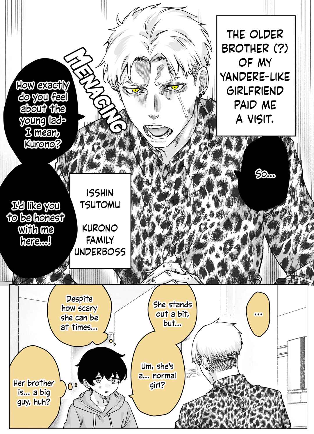 I Thought She Was a Yandere, but Apparently She's Even Worse Chapter 22 page 0