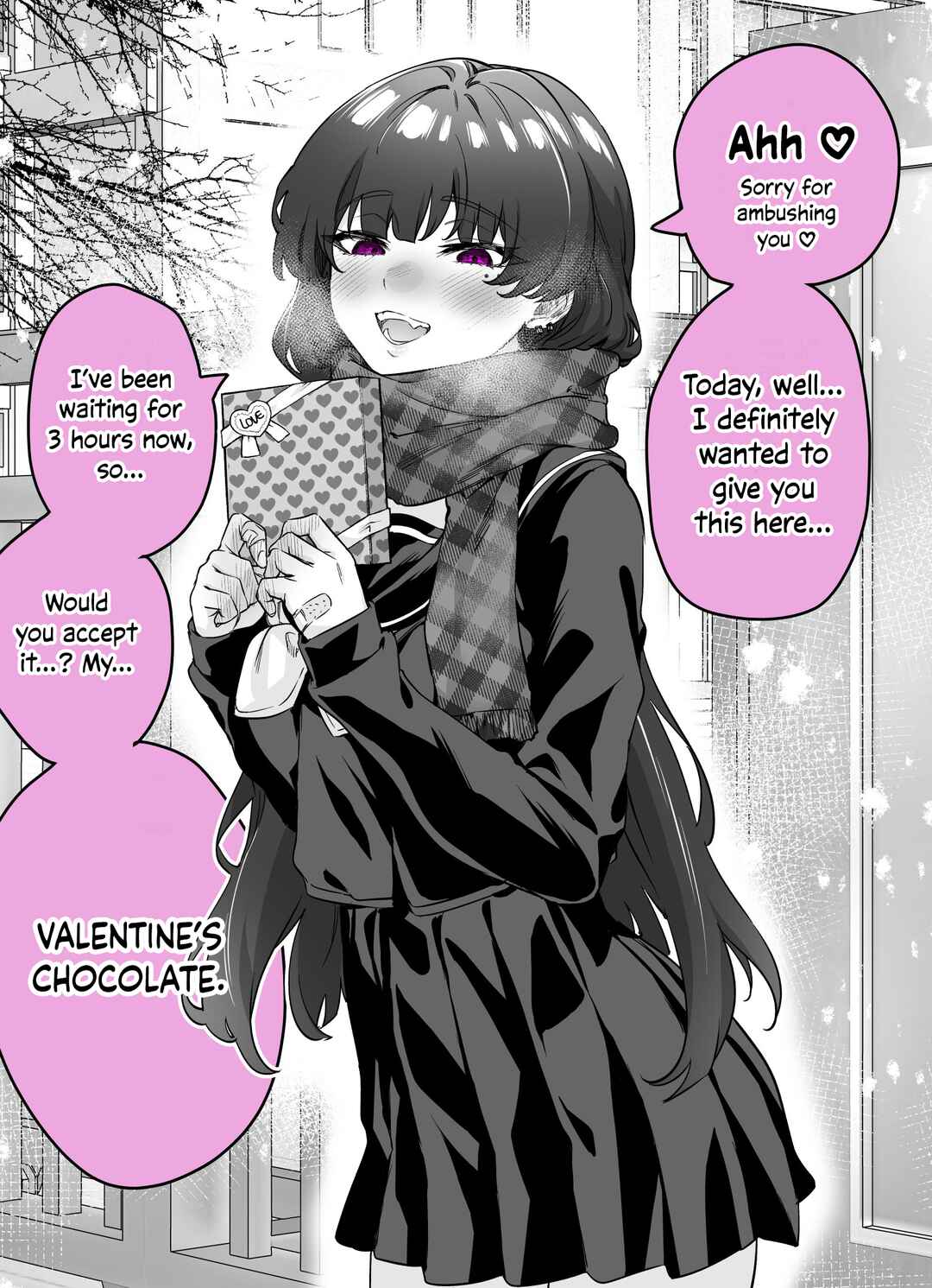 I Thought She Was a Yandere, but Apparently She's Even Worse Chapter 49.5 page 0