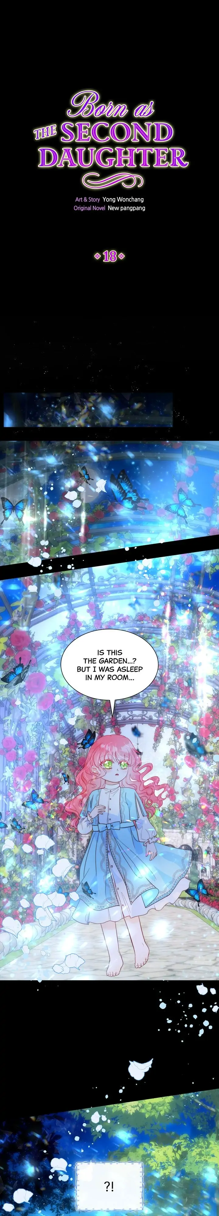 I Was Born As The Second Daughter Chapter 18 page 0