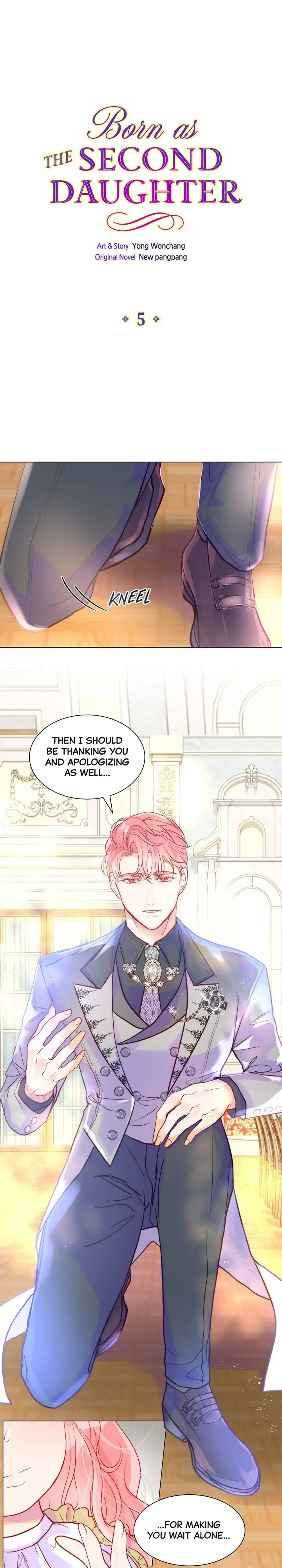 I Was Born As The Second Daughter Chapter 5 page 0