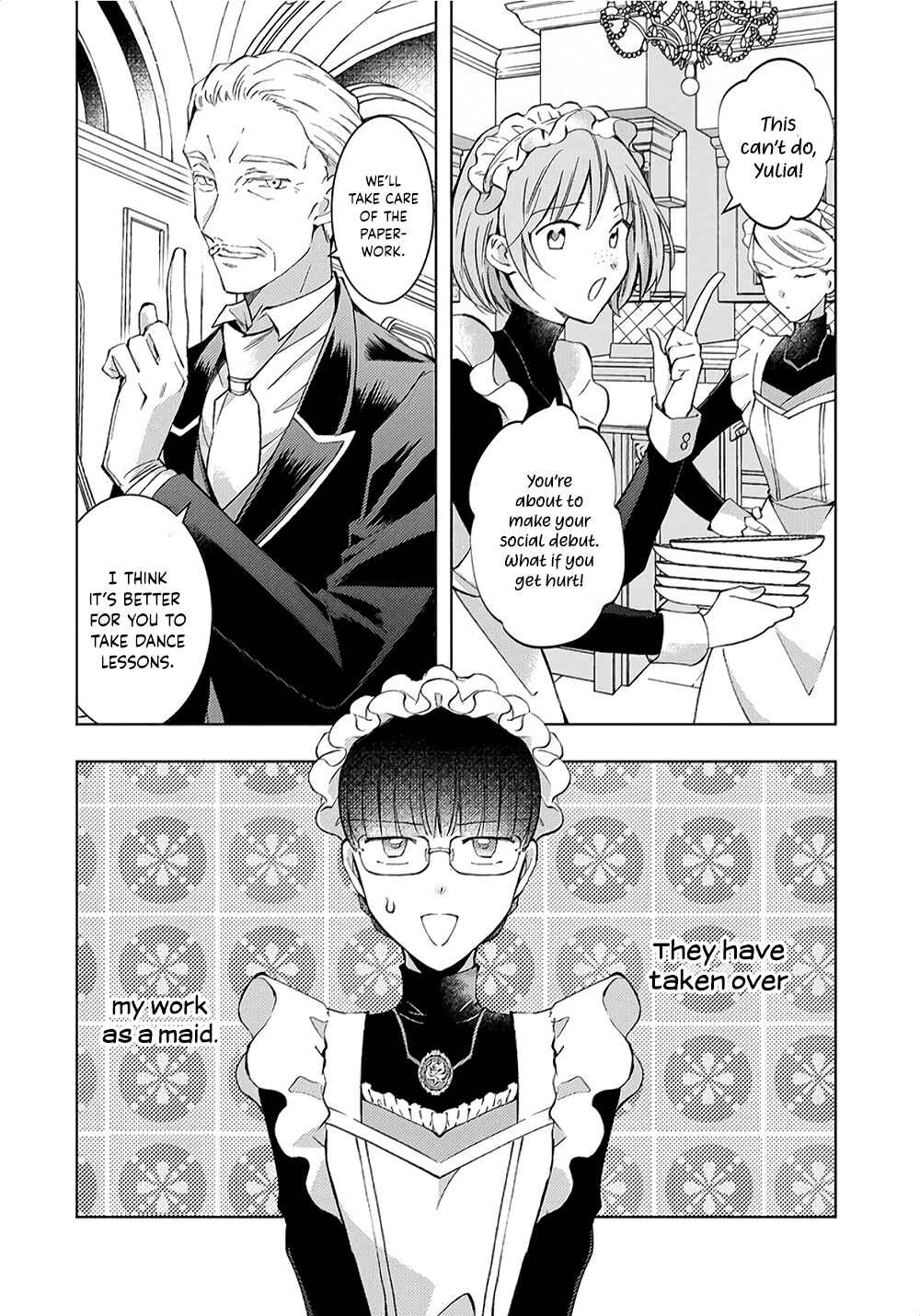 I Was Reincarnated, and Now I'm a Maid! Chapter 7 page 13
