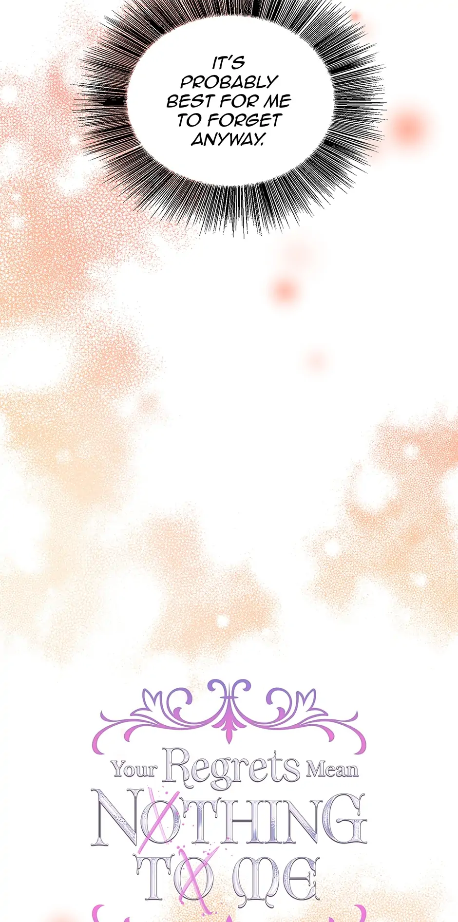 I Won’t Accept Your Regrets Chapter 23 page 39