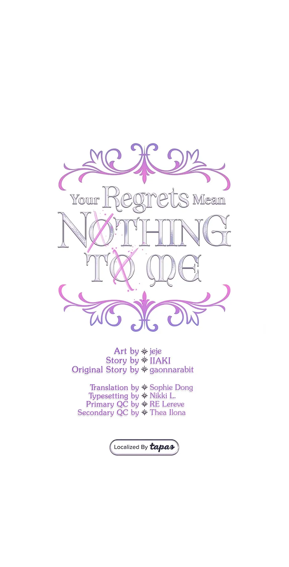 I Won’t Accept Your Regrets Chapter 99 page 5