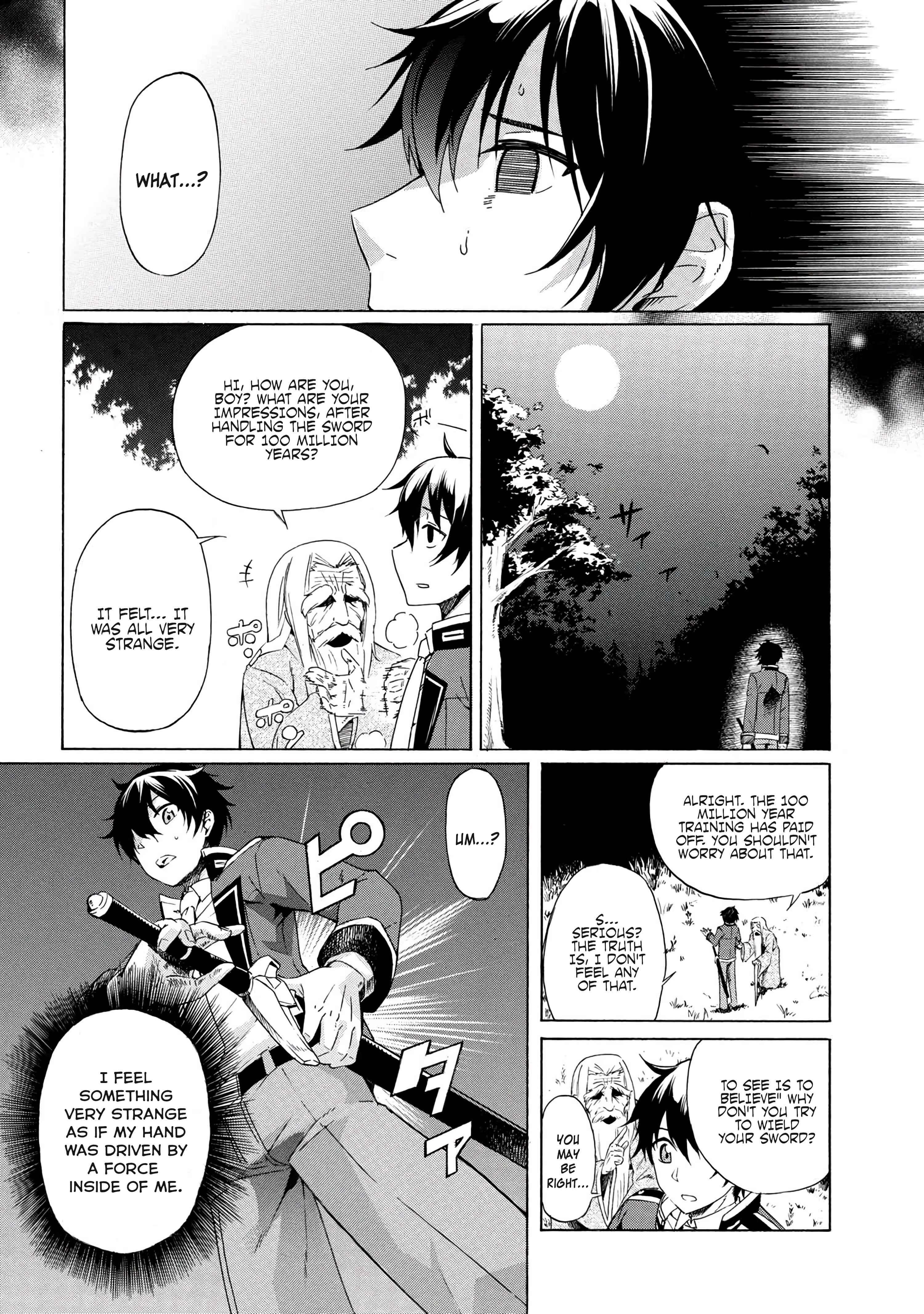 Ichioku-nen Button o Renda Shita Ore wa, Kizuitara Saikyou ni Natteita ~Rakudai Kenshi no Gakuin Musou~ Chapter 1.2 page 14