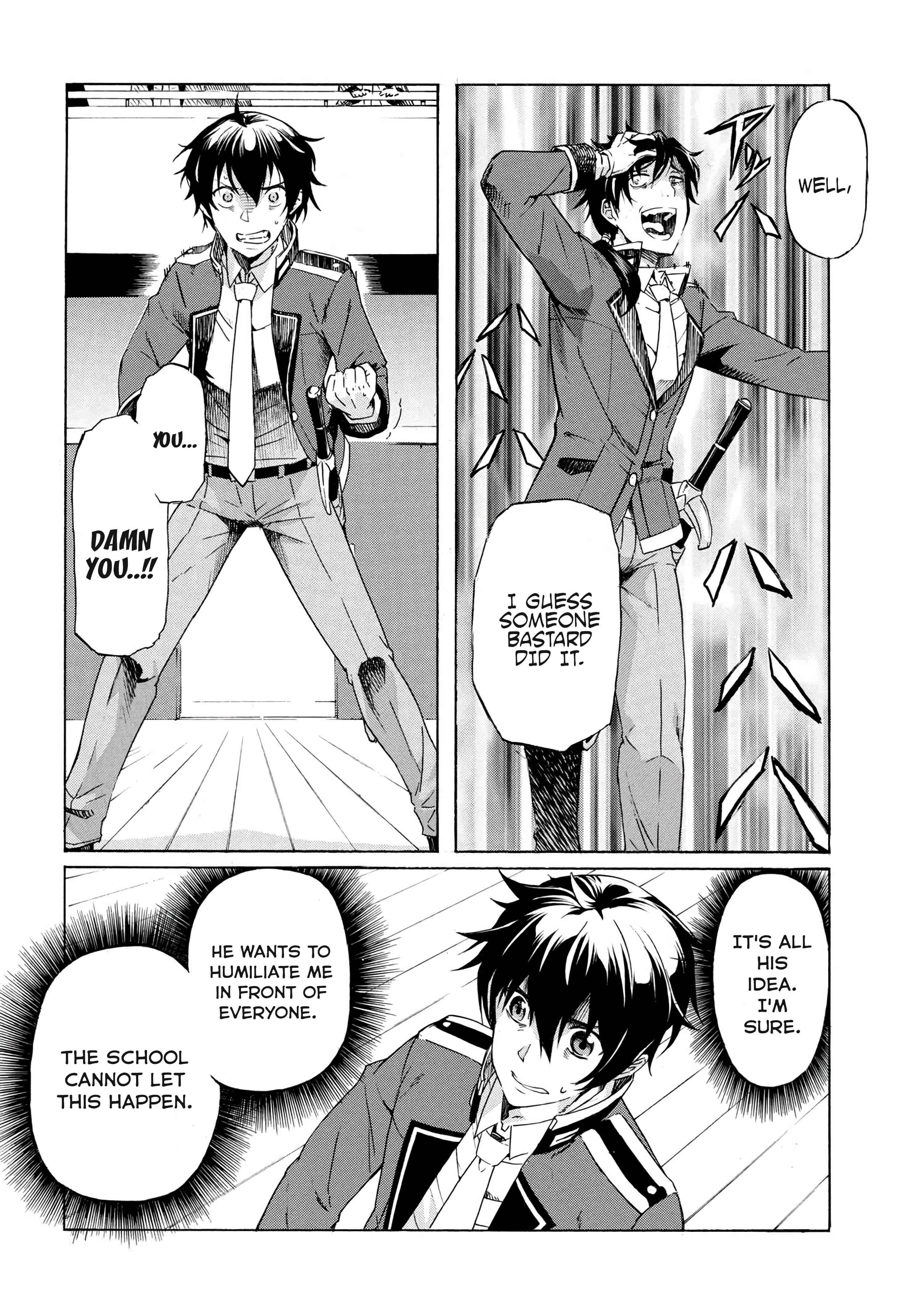 Ichioku-nen Button o Renda Shita Ore wa, Kizuitara Saikyou ni Natteita ~Rakudai Kenshi no Gakuin Musou~ Chapter 1.2 page 30