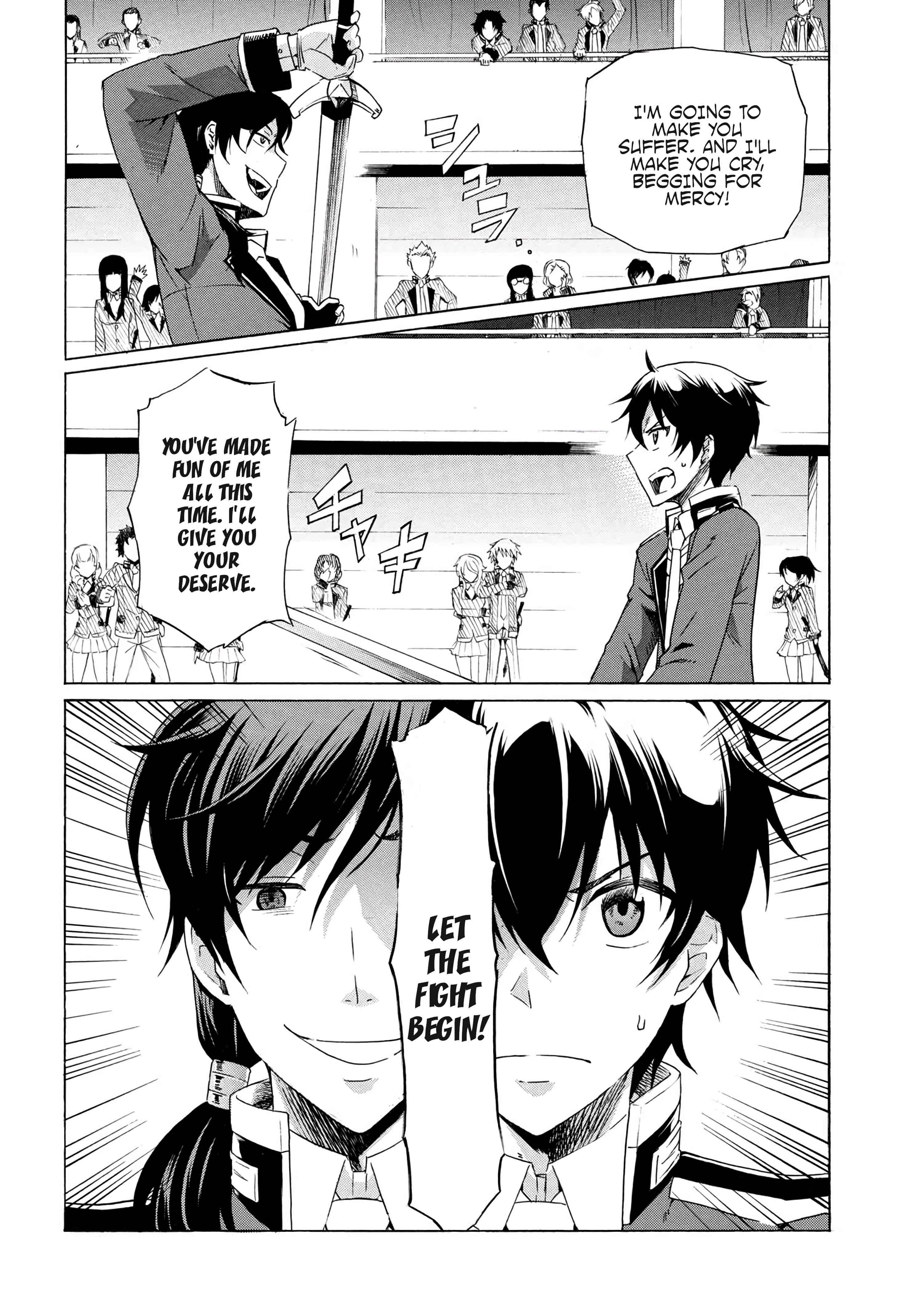 Ichioku-nen Button o Renda Shita Ore wa, Kizuitara Saikyou ni Natteita ~Rakudai Kenshi no Gakuin Musou~ Chapter 1.2 page 32