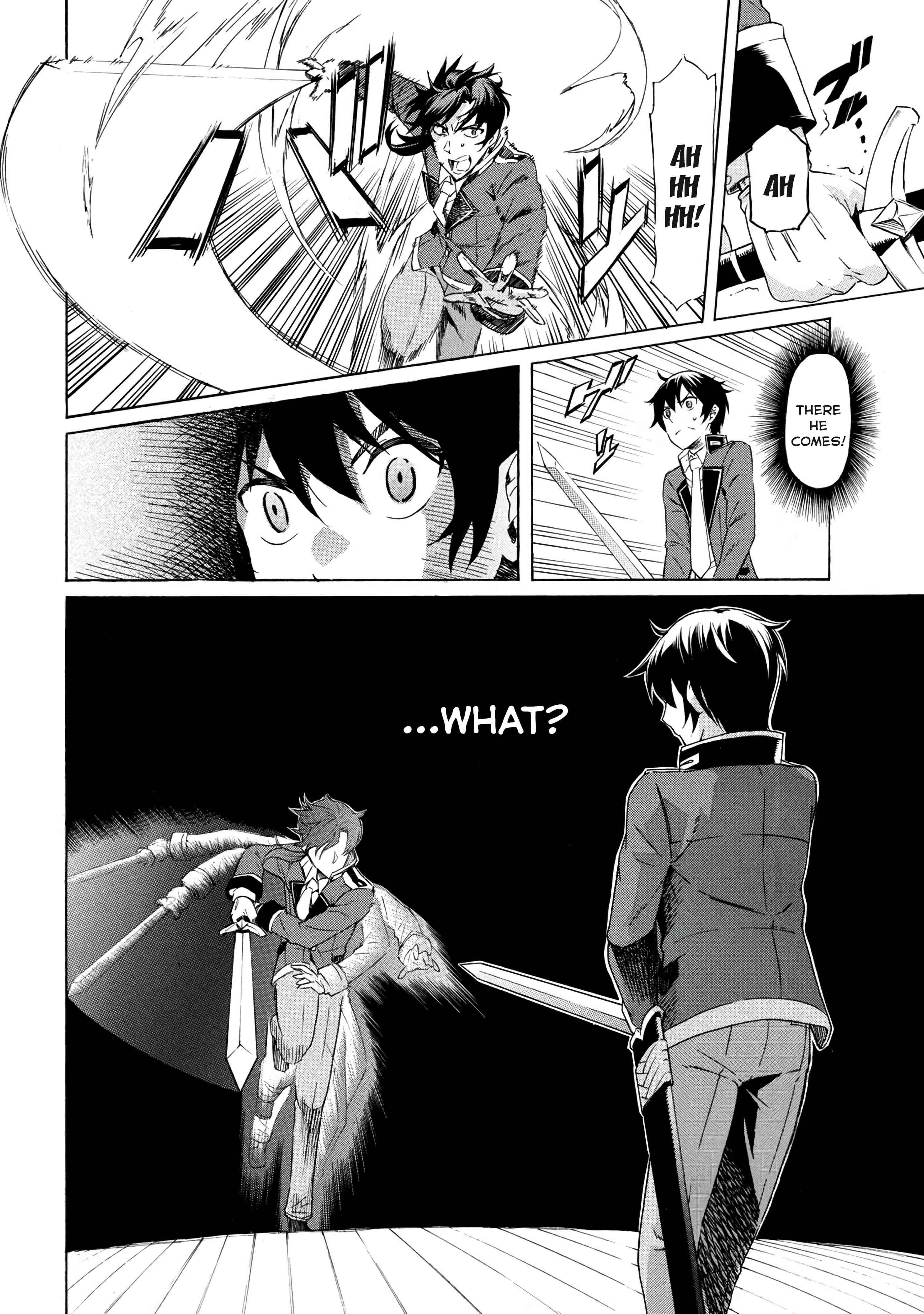 Ichioku-nen Button o Renda Shita Ore wa, Kizuitara Saikyou ni Natteita ~Rakudai Kenshi no Gakuin Musou~ Chapter 1.2 page 36