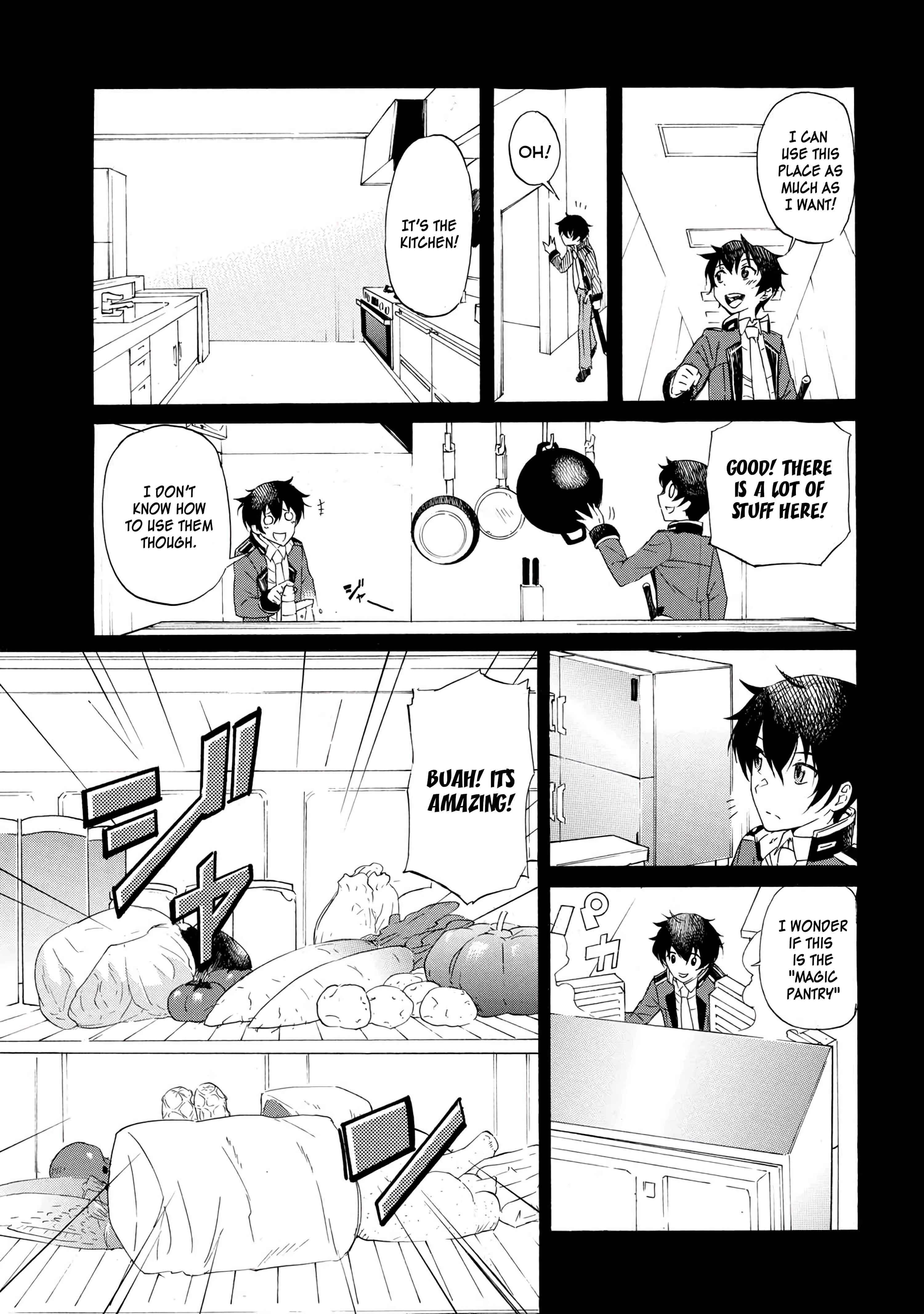 Ichioku-nen Button o Renda Shita Ore wa, Kizuitara Saikyou ni Natteita ~Rakudai Kenshi no Gakuin Musou~ Chapter 1.2 page 3