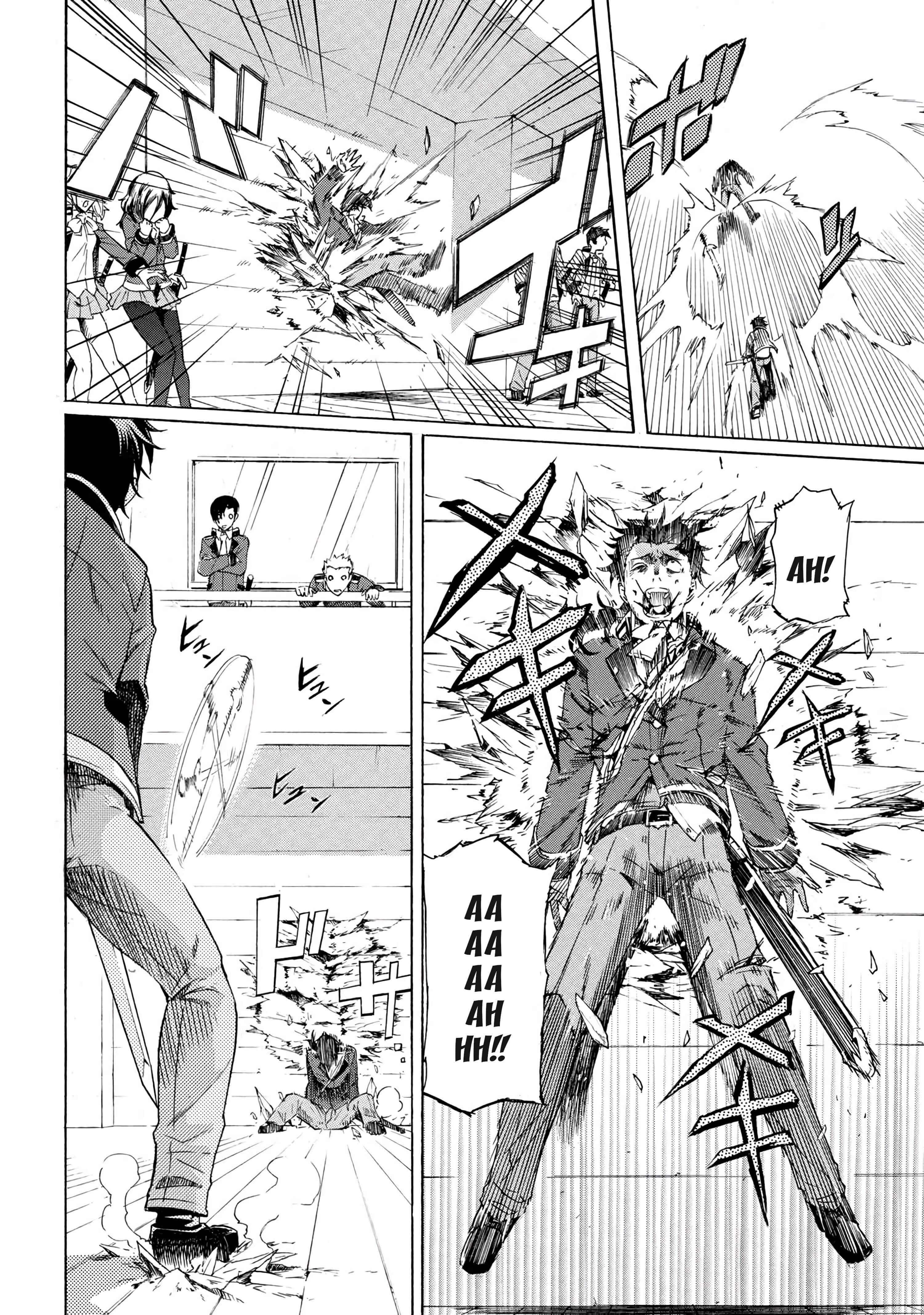 Ichioku-nen Button o Renda Shita Ore wa, Kizuitara Saikyou ni Natteita ~Rakudai Kenshi no Gakuin Musou~ Chapter 1.2 page 41