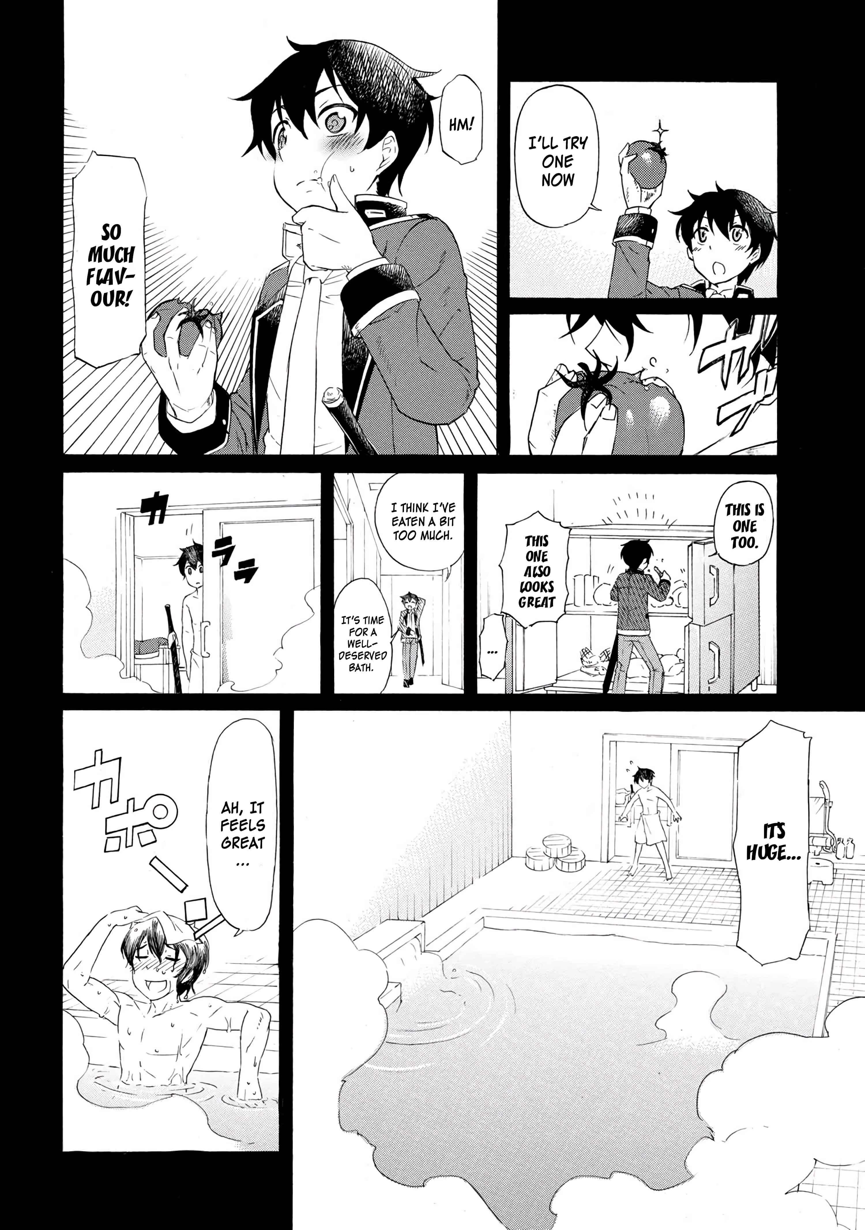 Ichioku-nen Button o Renda Shita Ore wa, Kizuitara Saikyou ni Natteita ~Rakudai Kenshi no Gakuin Musou~ Chapter 1.2 page 4