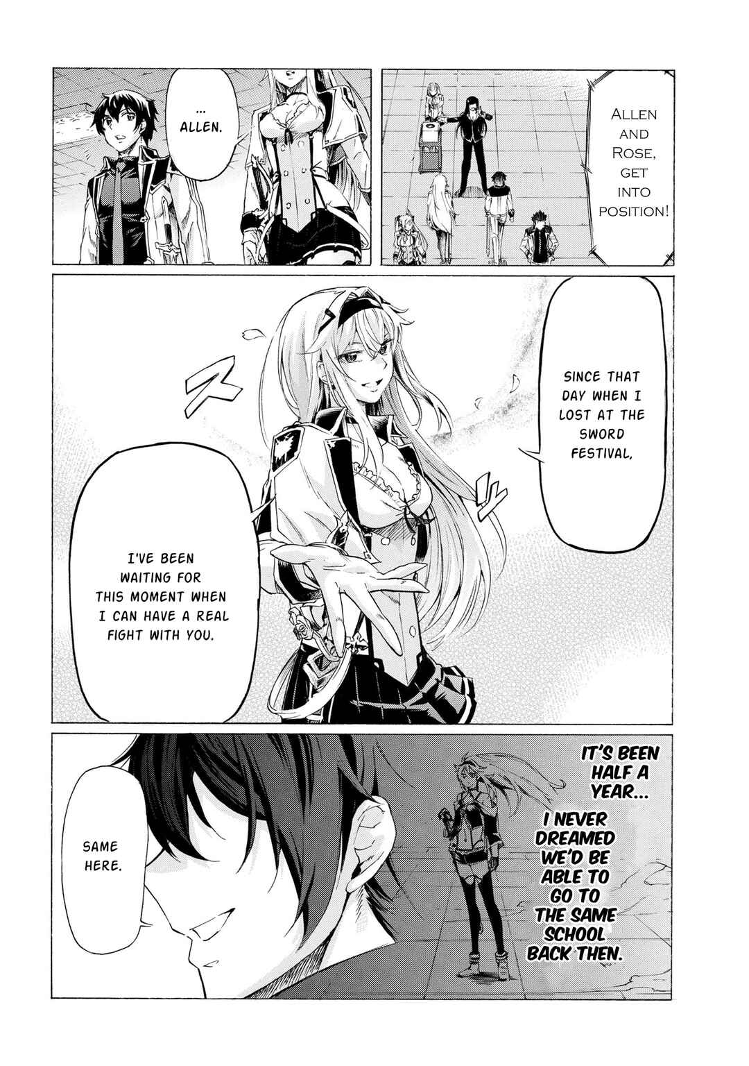 Ichioku-nen Button o Renda Shita Ore wa, Kizuitara Saikyou ni Natteita ~Rakudai Kenshi no Gakuin Musou~ Chapter 26.1 page 10