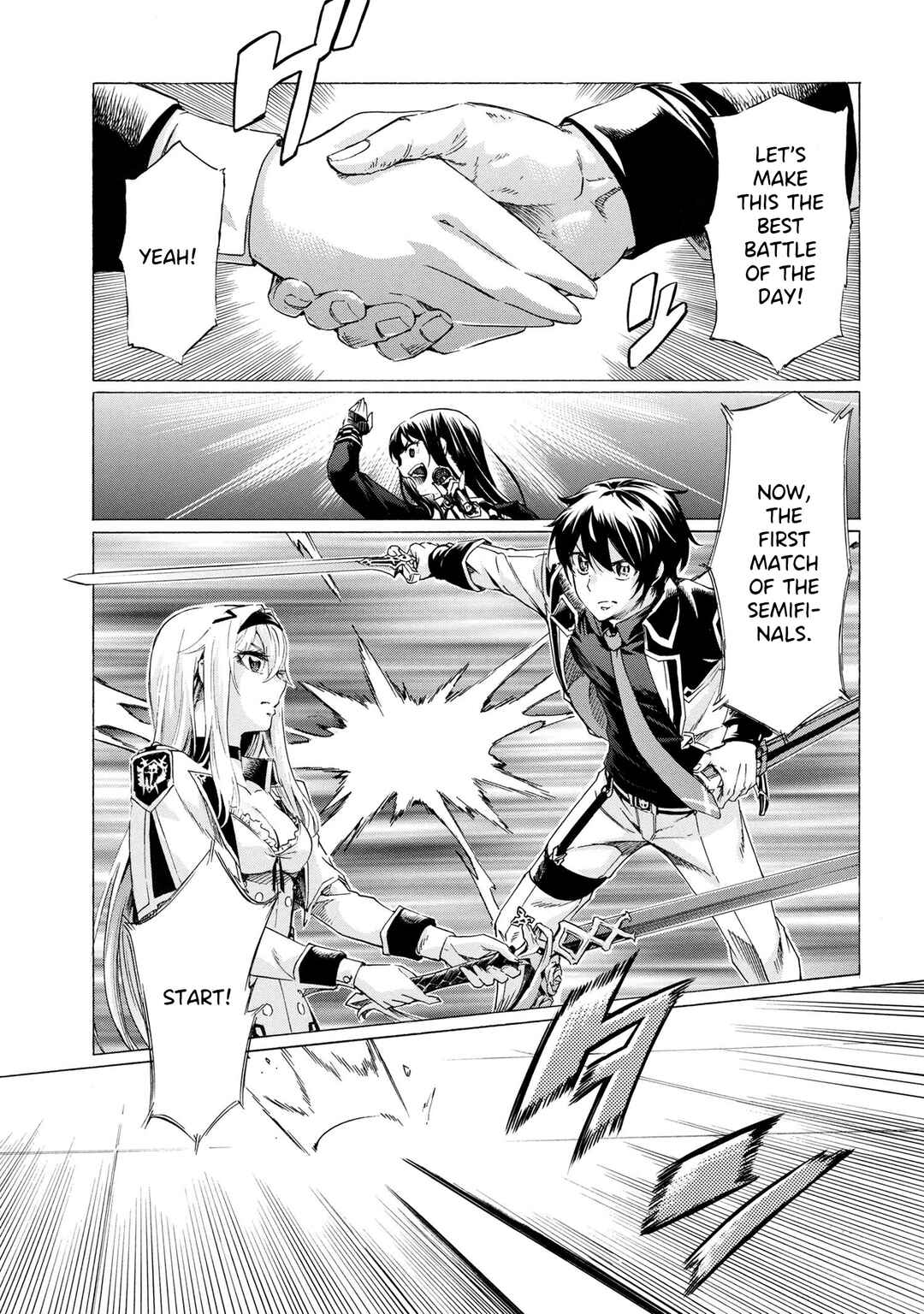 Ichioku-nen Button o Renda Shita Ore wa, Kizuitara Saikyou ni Natteita ~Rakudai Kenshi no Gakuin Musou~ Chapter 26.1 page 11