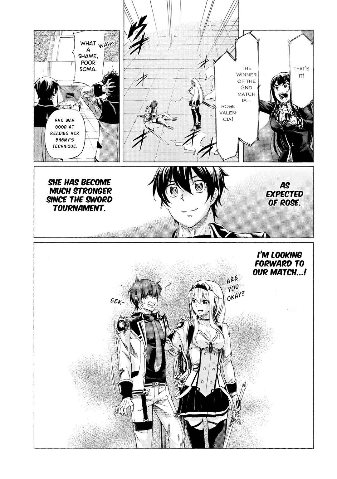 Ichioku-nen Button o Renda Shita Ore wa, Kizuitara Saikyou ni Natteita ~Rakudai Kenshi no Gakuin Musou~ Chapter 26.1 page 7