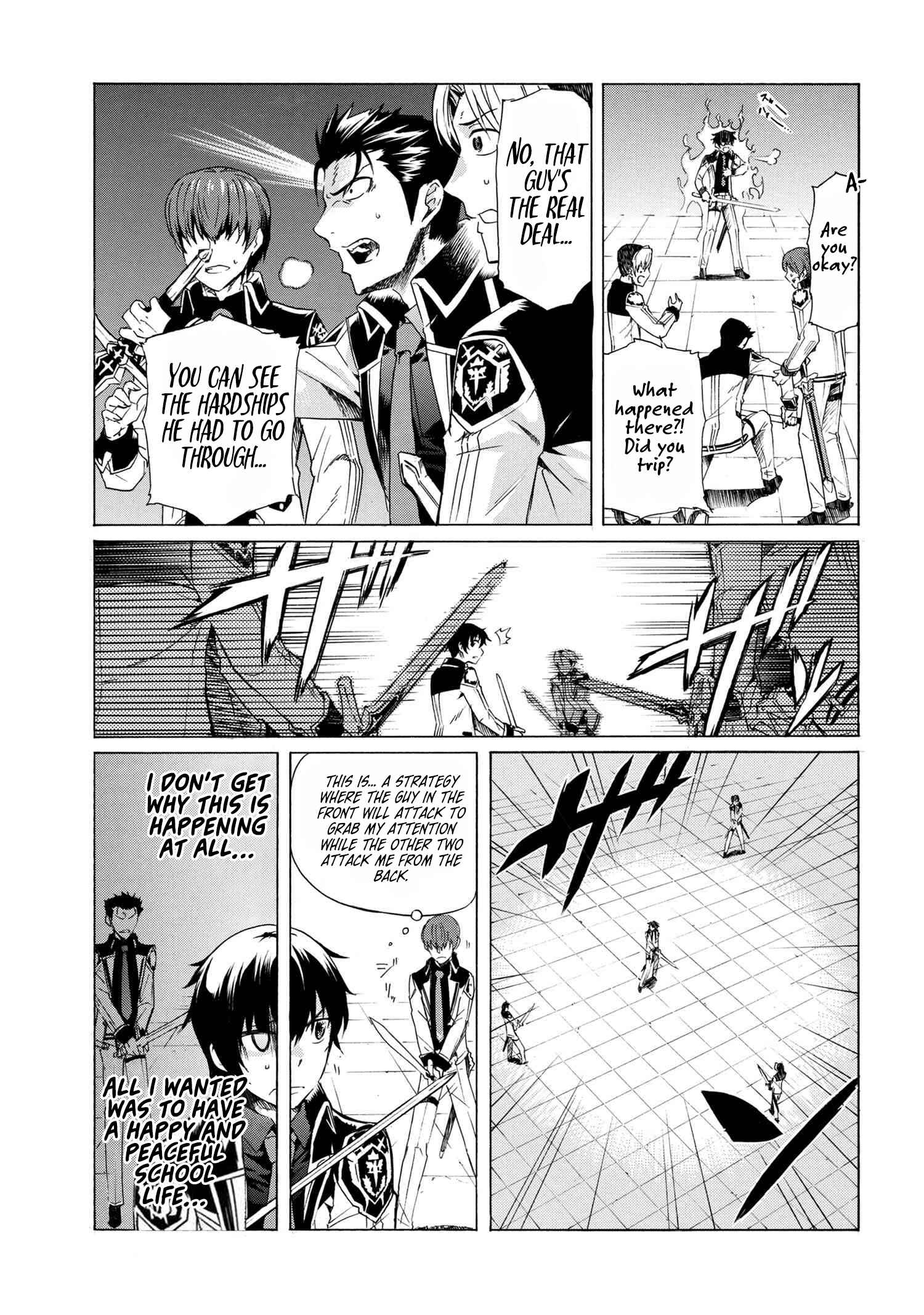 Ichioku-nen Button o Renda Shita Ore wa, Kizuitara Saikyou ni Natteita ~Rakudai Kenshi no Gakuin Musou~ Chapter 7.2 page 4