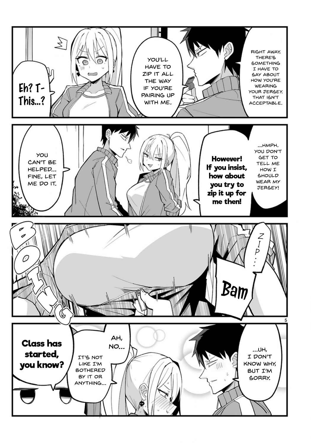 Iinchou Desu ga Furyou ni Naru Hodo Koi Shitemasu! Chapter 2 page 4