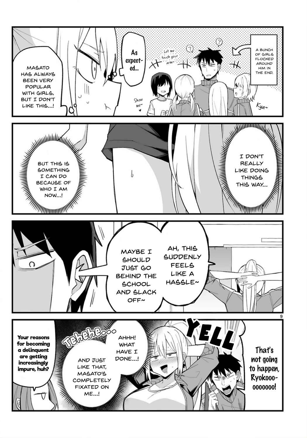 Iinchou Desu ga Furyou ni Naru Hodo Koi Shitemasu! Chapter 2 page 8