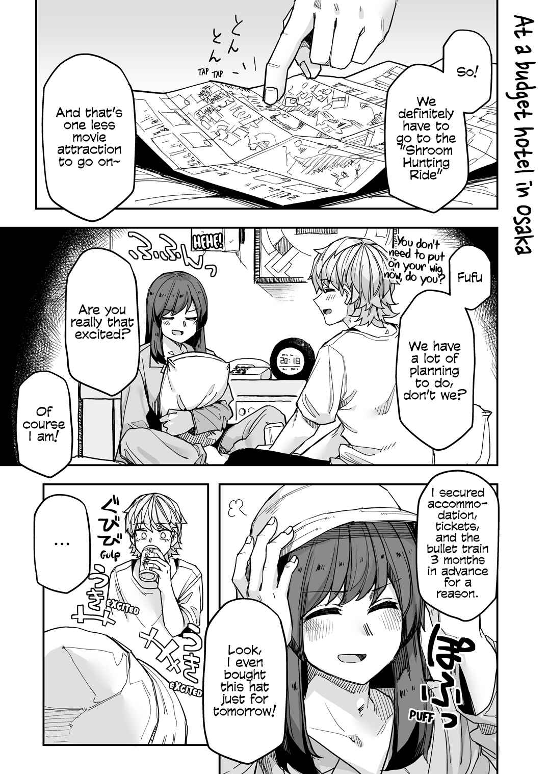 Ikemen Joshi to Josou Danshi Chapter 110 page 0