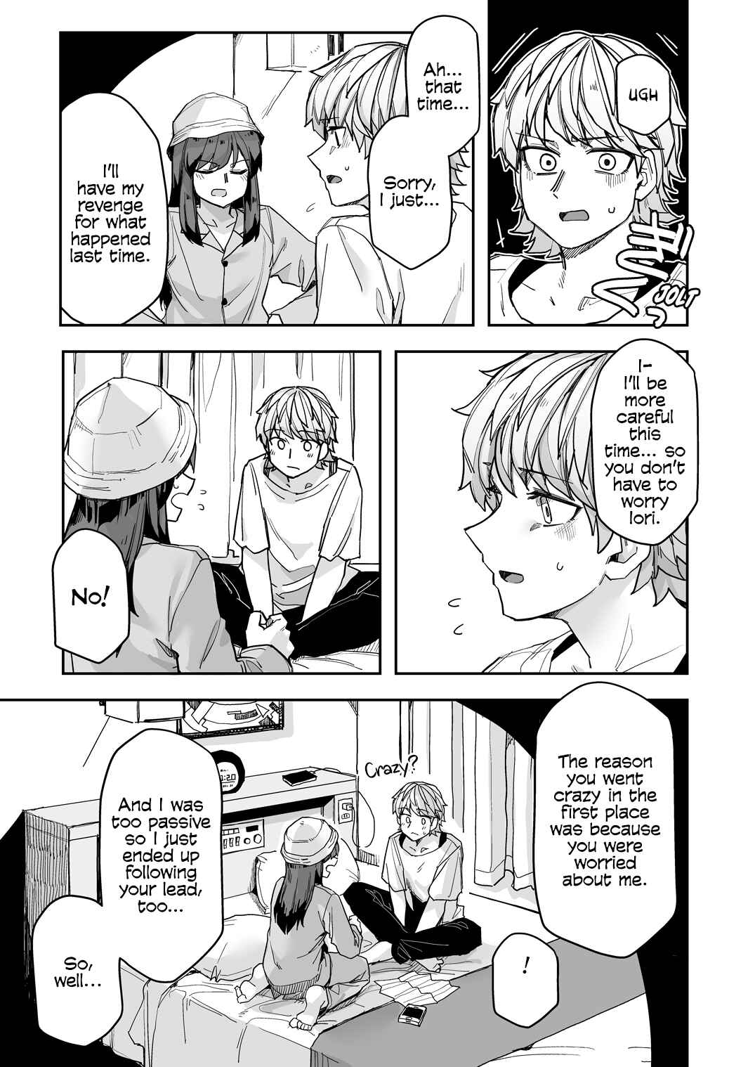 Ikemen Joshi to Josou Danshi Chapter 110 page 2