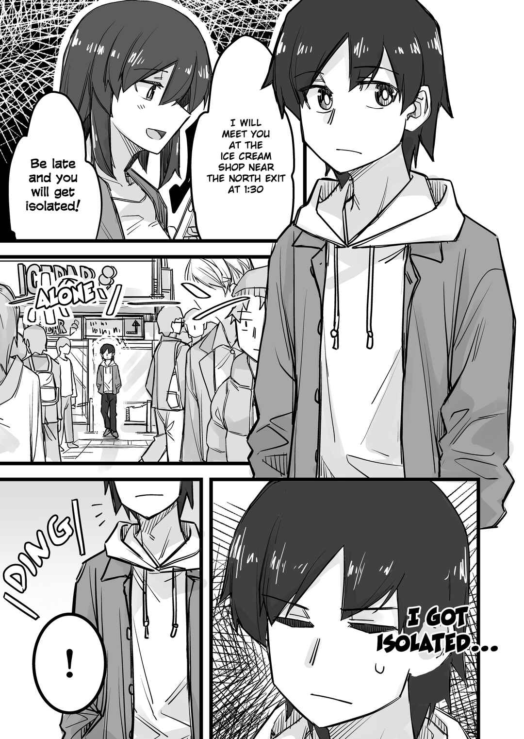 Ikemen Joshi to Josou Danshi Chapter 22 page 0