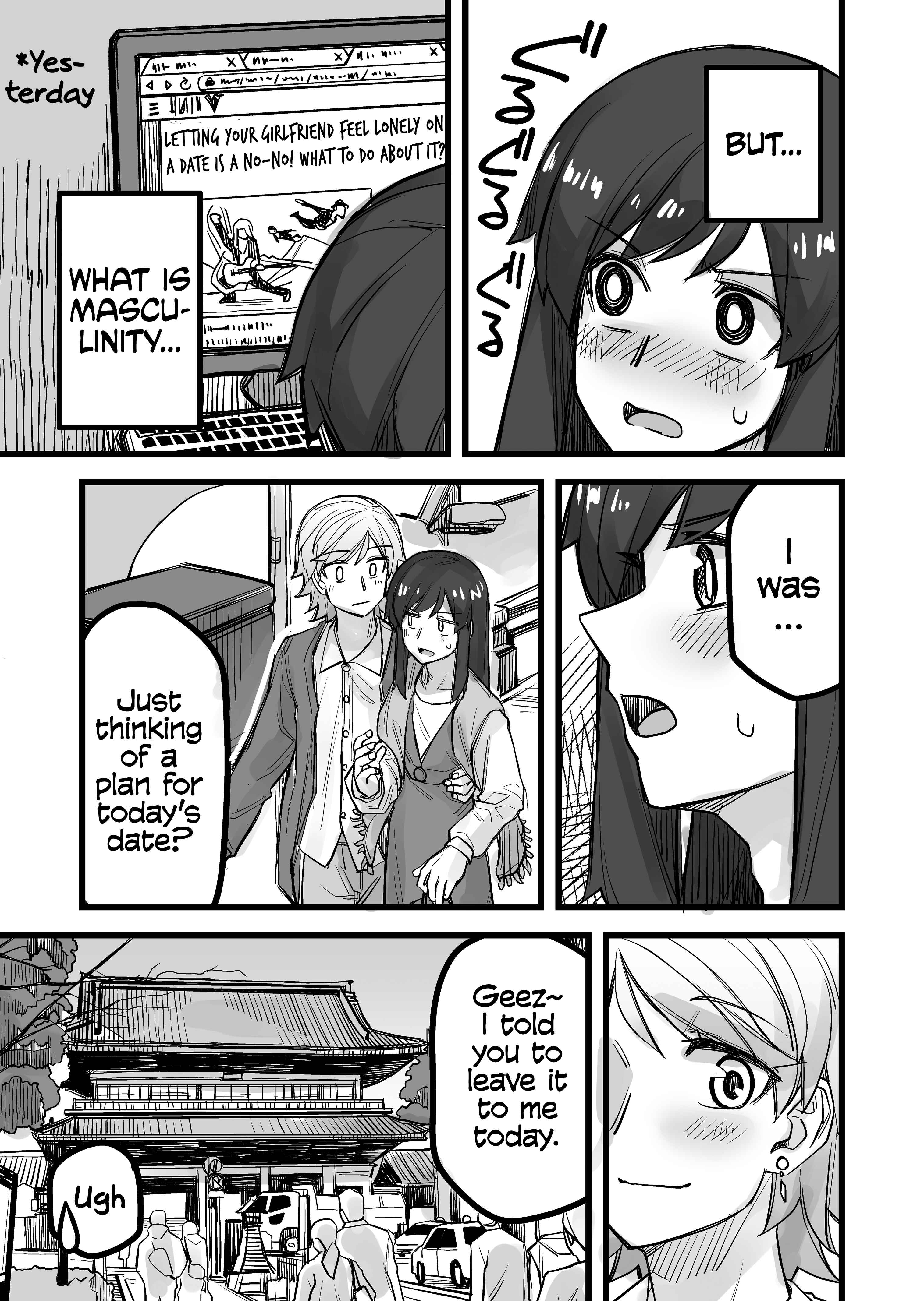 Ikemen Joshi to Josou Danshi Chapter 39 page 2