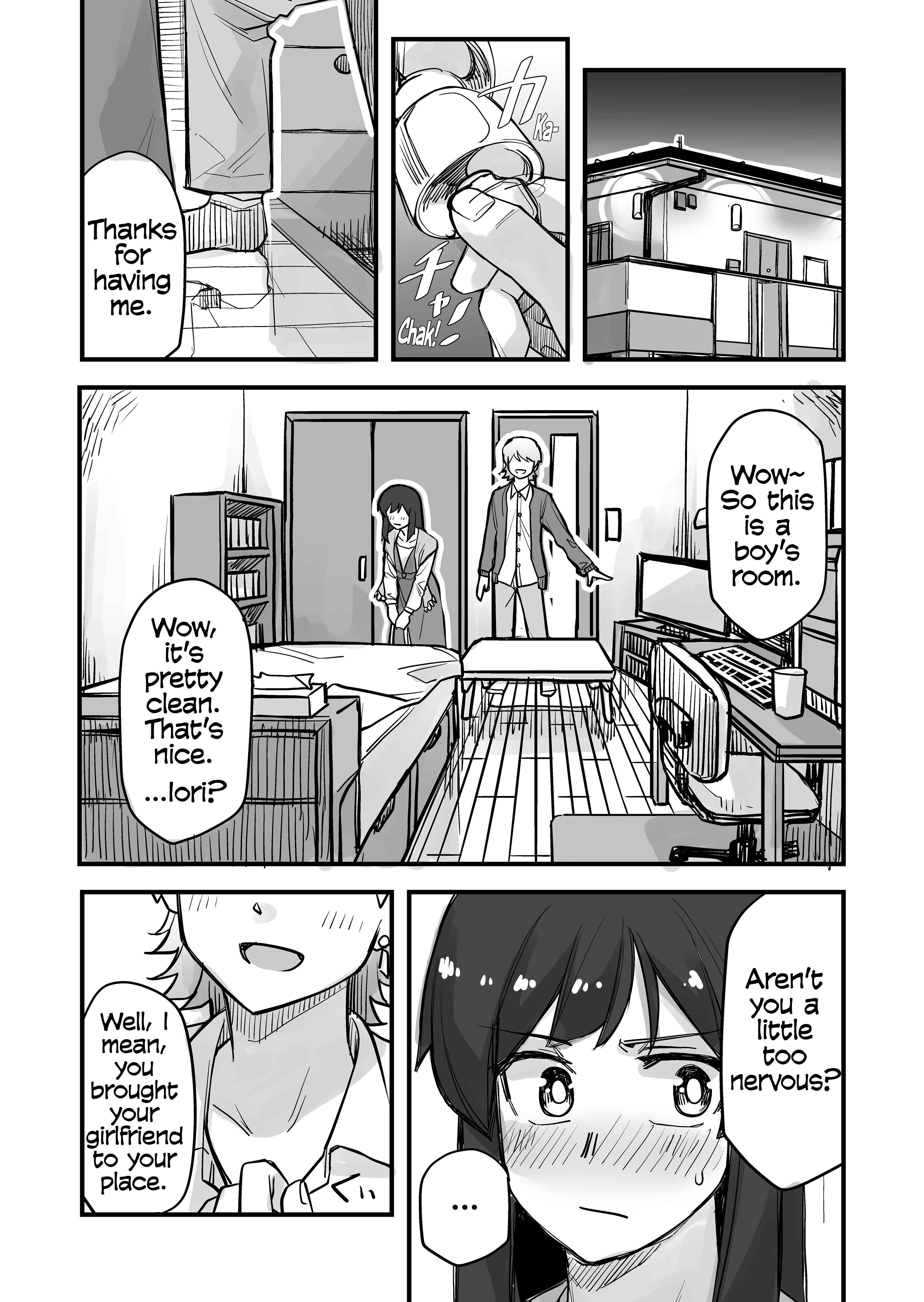 Ikemen Joshi to Josou Danshi Chapter 48 page 0