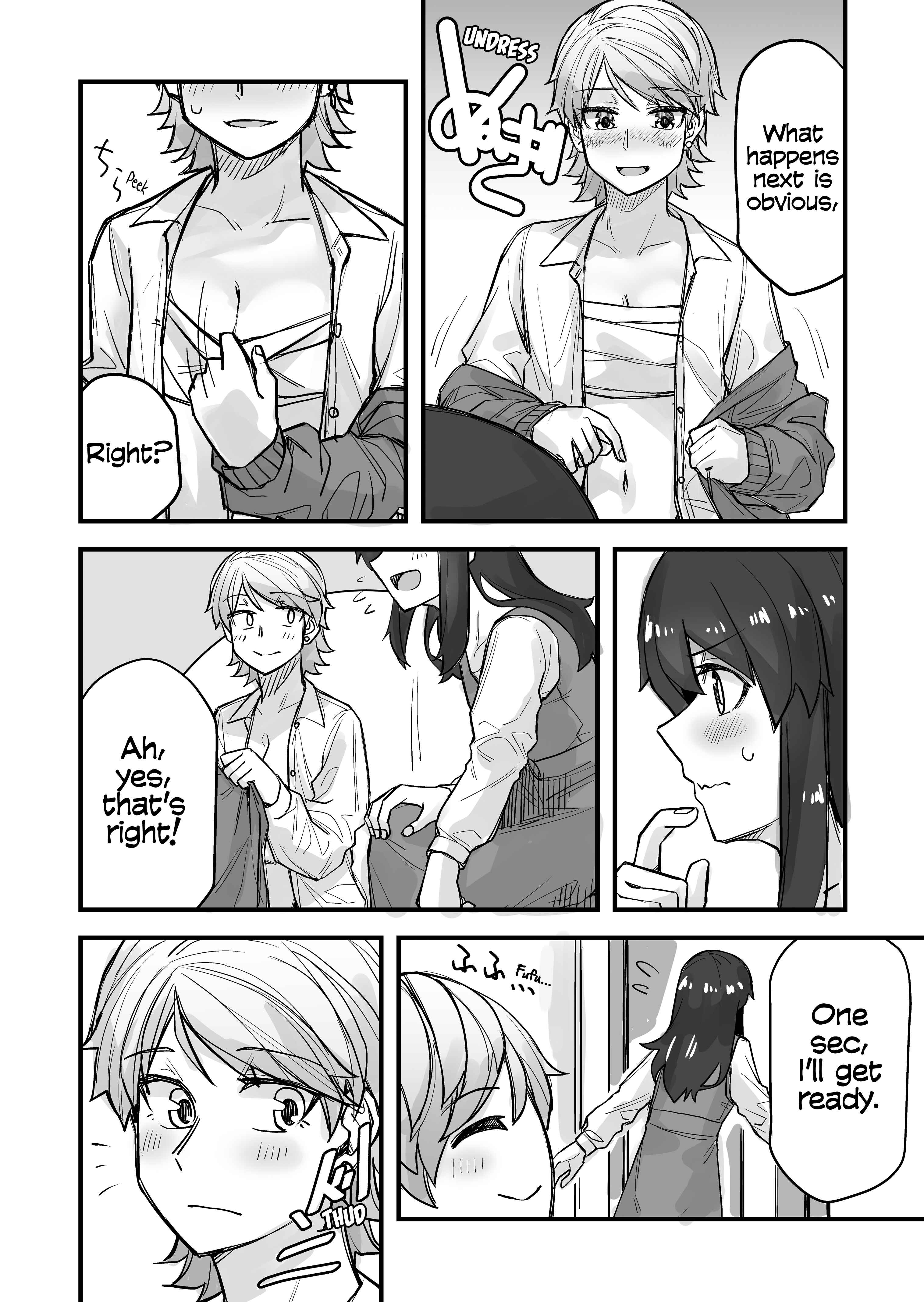 Ikemen Joshi to Josou Danshi Chapter 48 page 1
