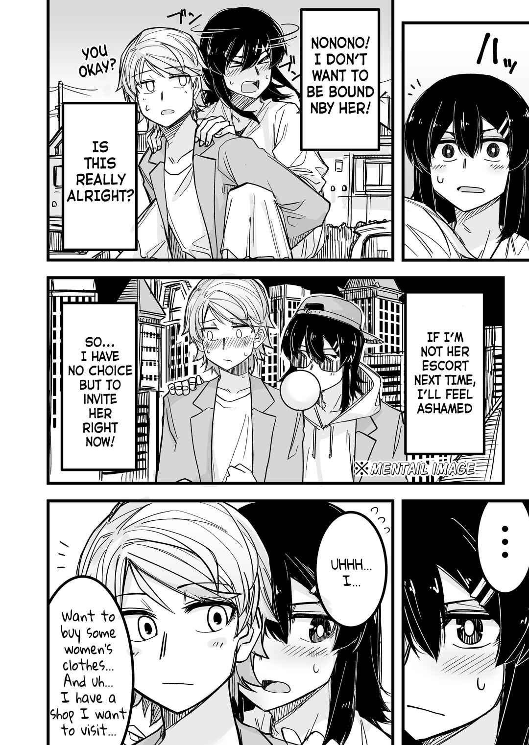 Ikemen Joshi to Josou Danshi Chapter 5 page 1