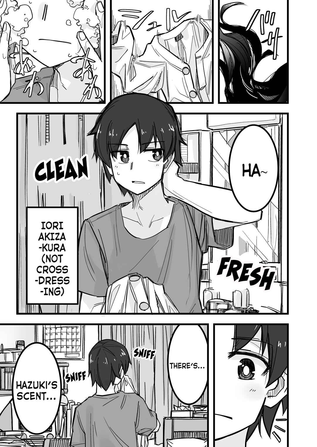 Ikemen Joshi to Josou Danshi Chapter 6 page 0