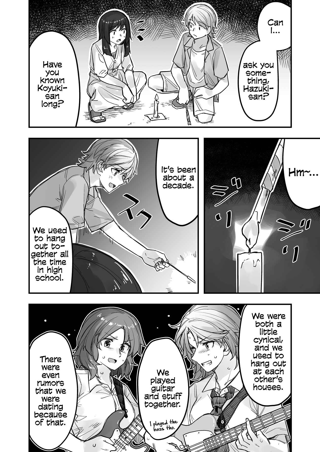 Ikemen Joshi to Josou Danshi Chapter 68 page 1