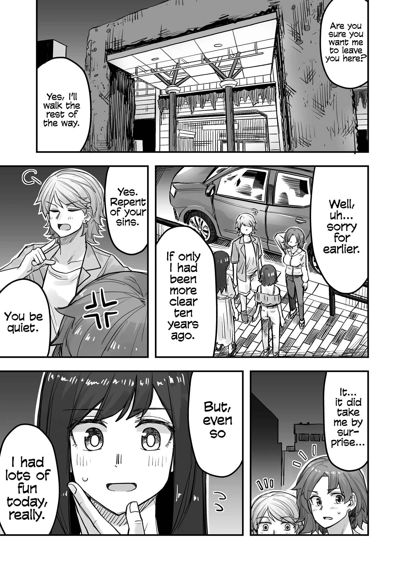 Ikemen Joshi to Josou Danshi Chapter 70 page 0