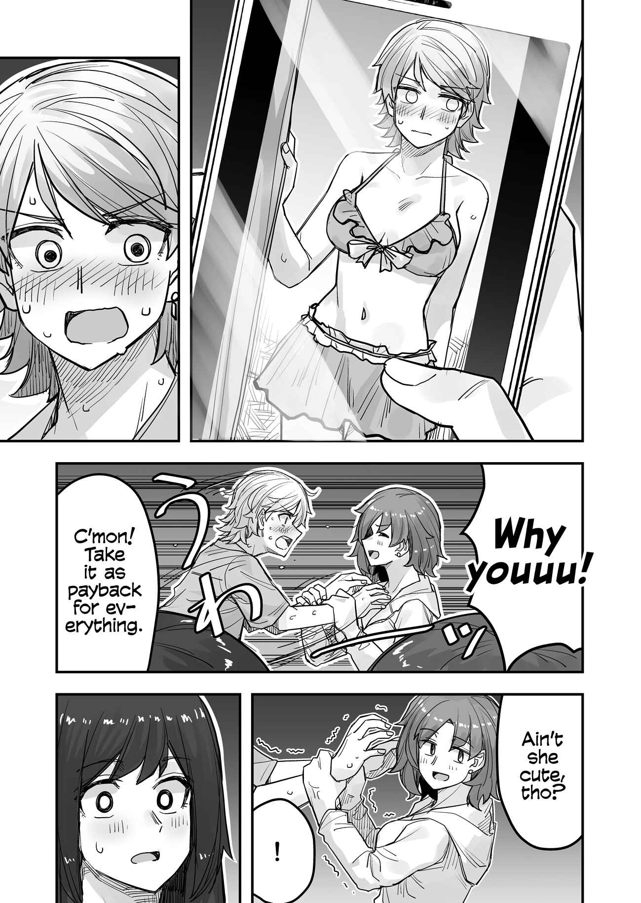 Ikemen Joshi to Josou Danshi Chapter 70 page 2