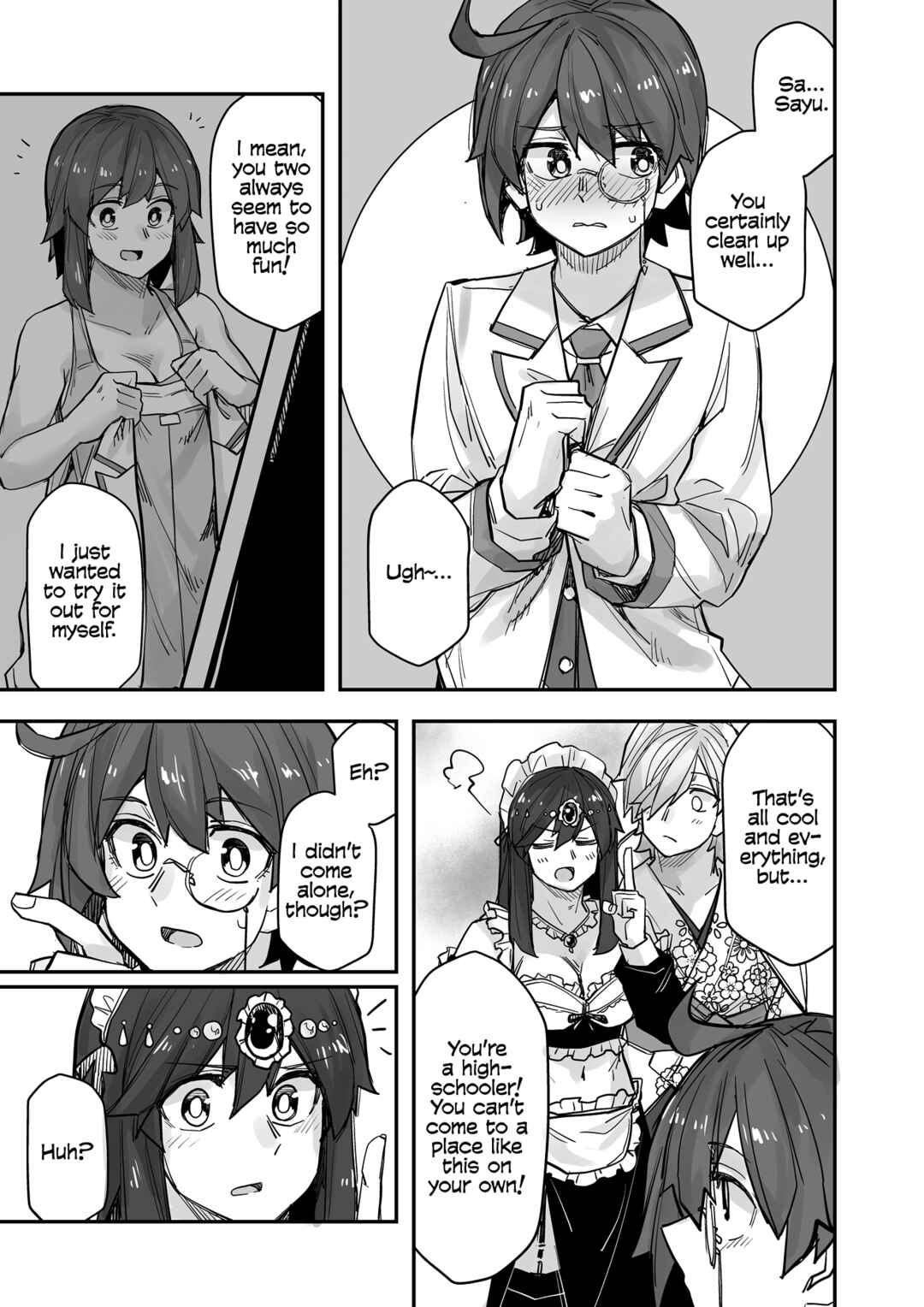Ikemen Joshi to Josou Danshi Chapter 92 page 0