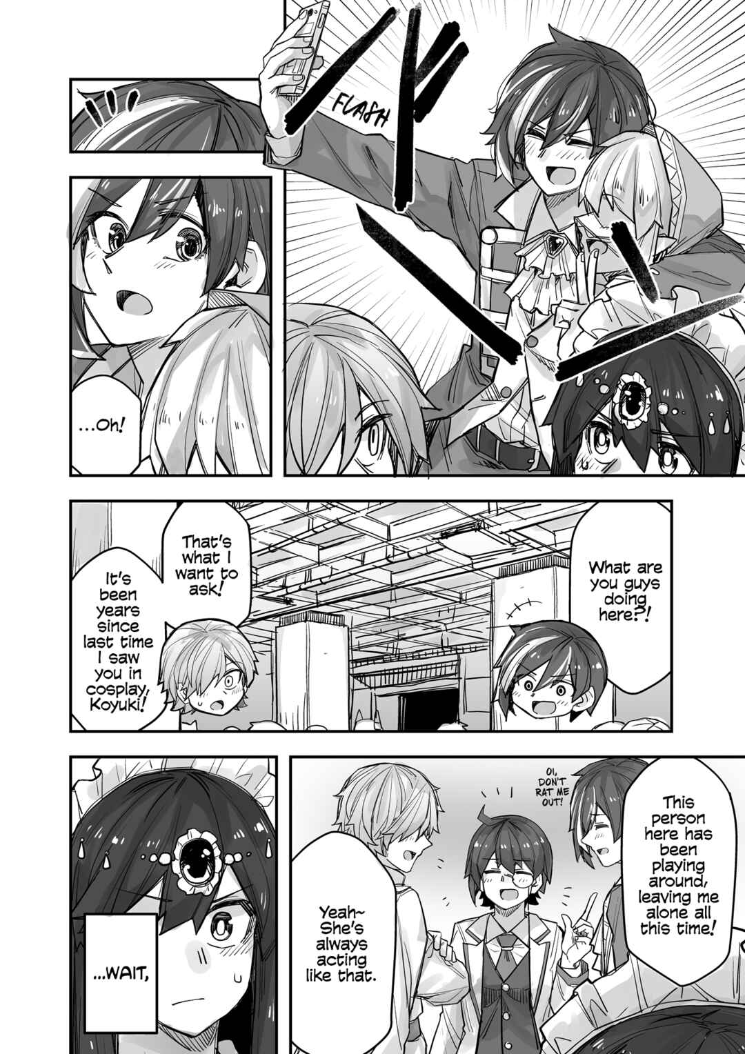 Ikemen Joshi to Josou Danshi Chapter 92 page 1