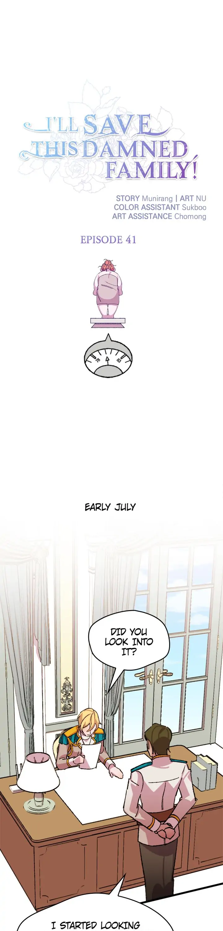 I’ll Save a Decent Family Chapter 41 page 0