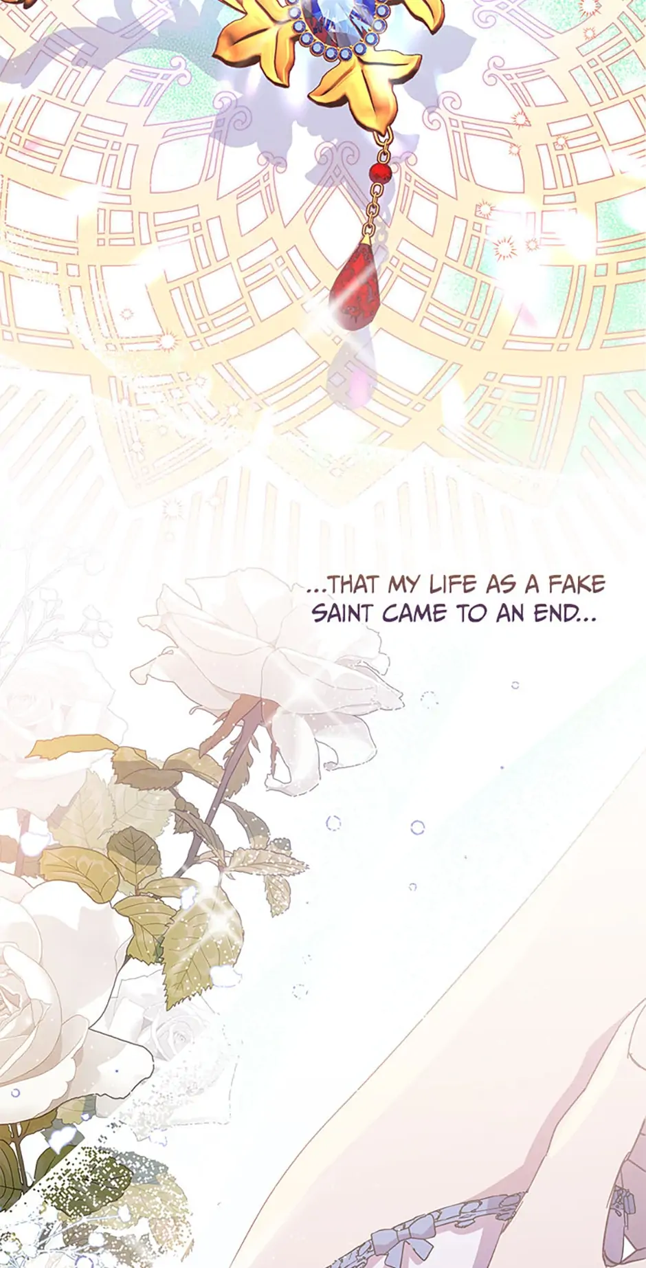I’m a Fake Saintess but the Gods are Obsessed Chapter 38 page 1