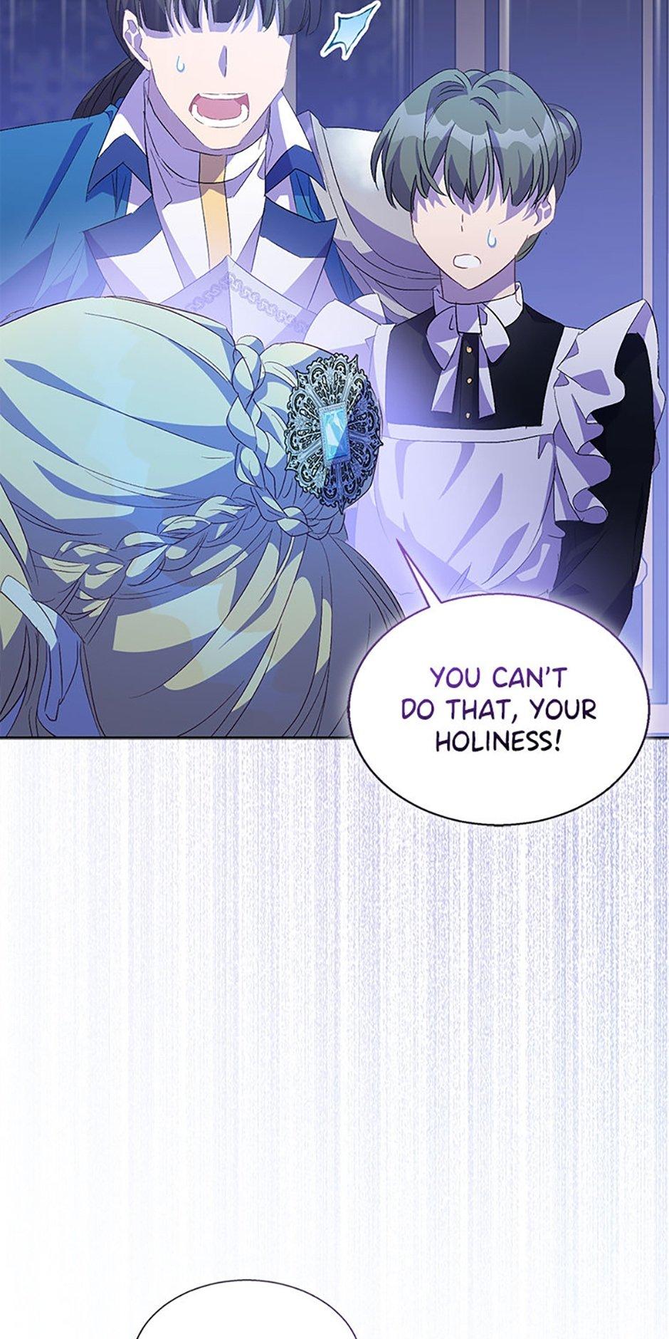 I’m a Fake Saintess but the Gods are Obsessed Chapter 60 page 23