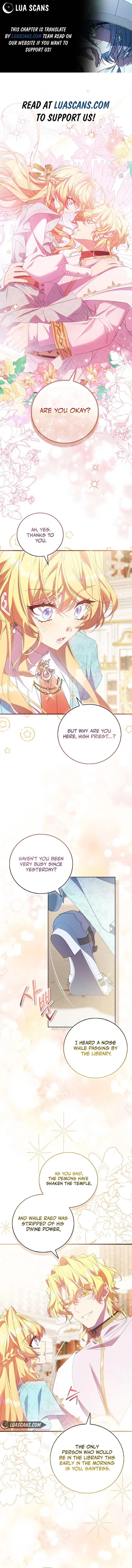 I’m a Fake Saintess but the Gods are Obsessed Chapter 84 page 0