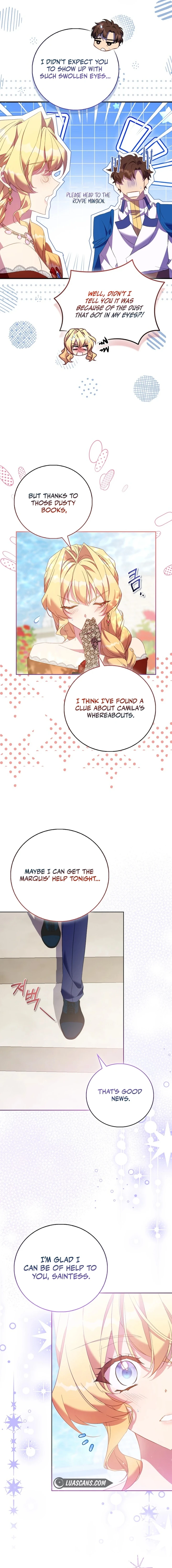 I’m a Fake Saintess but the Gods are Obsessed Chapter 84 page 14