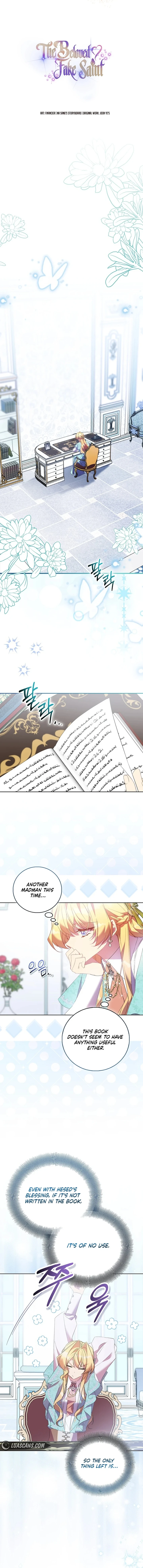 I’m a Fake Saintess but the Gods are Obsessed Chapter 84 page 5
