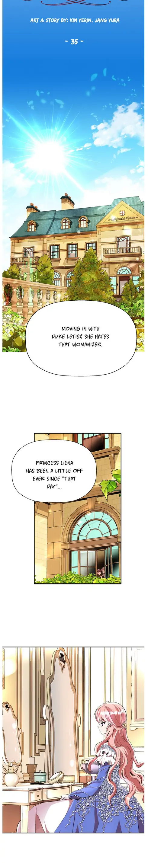 I’m a Killer but I’m Thinking of Living as a Princess Chapter 35 page 3