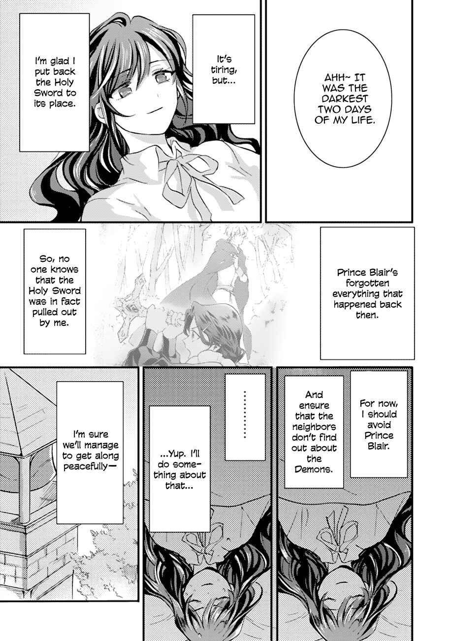 I'm a Maid, but I've Pulled Out the Holy Sword?! Chapter 10 page 35