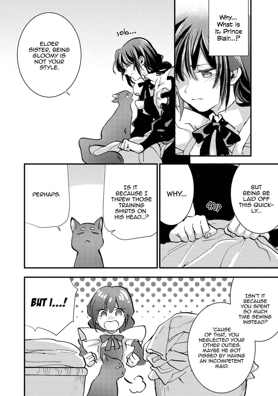 I'm a Maid, but I've Pulled Out the Holy Sword?! Chapter 13 page 9