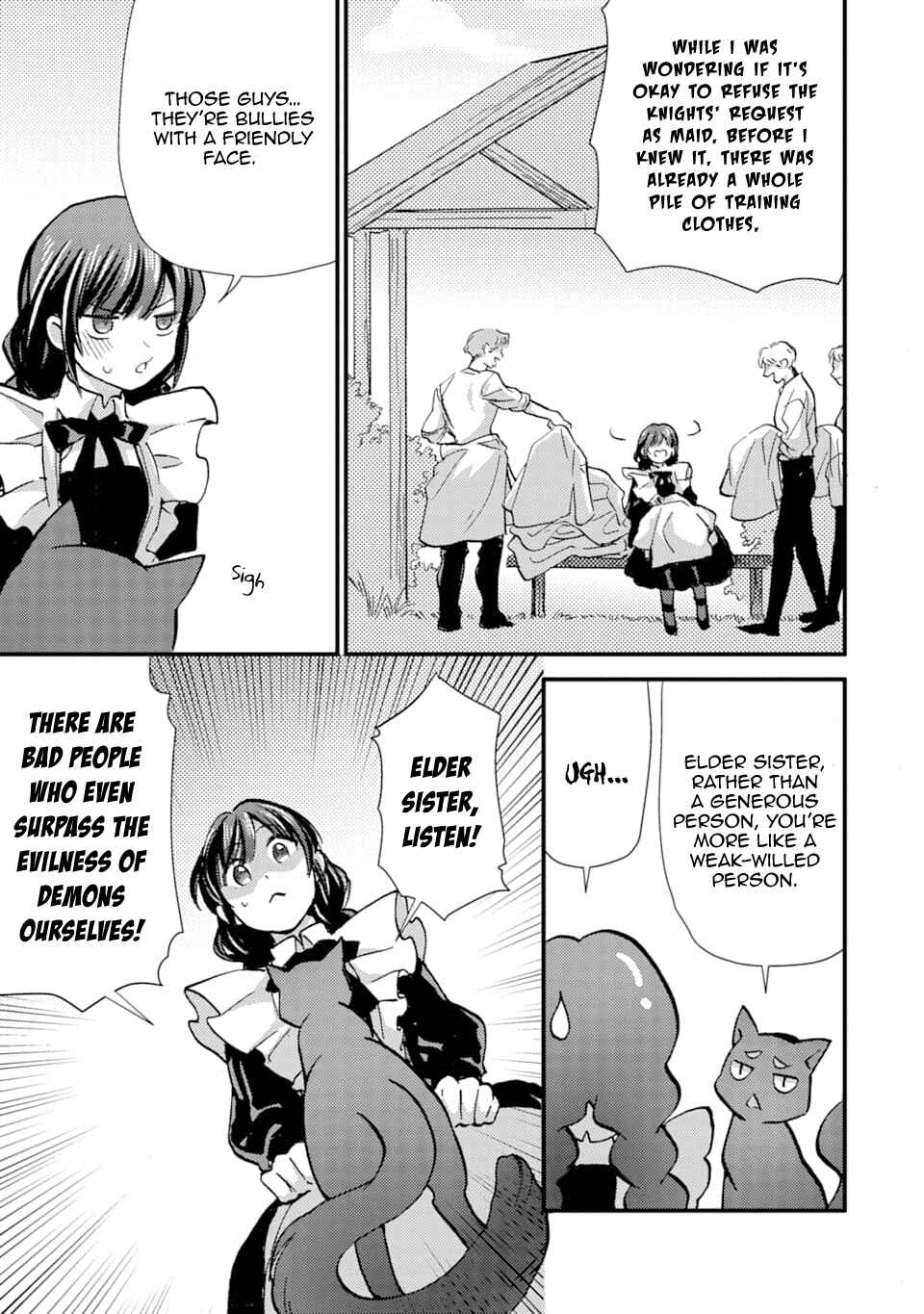 I'm a Maid, but I've Pulled Out the Holy Sword?! Chapter 13 page 10