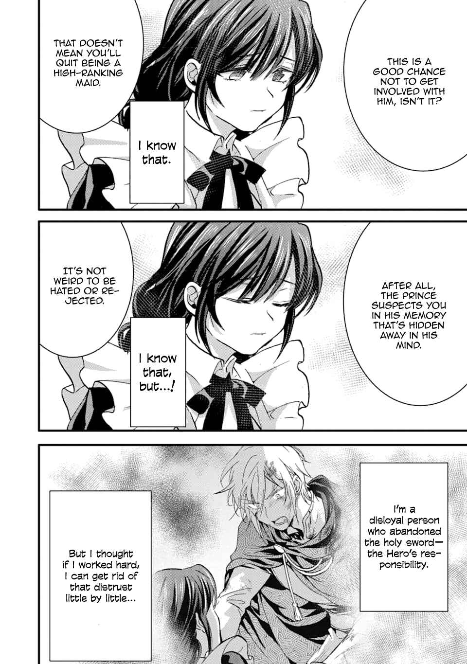 I'm a Maid, but I've Pulled Out the Holy Sword?! Chapter 13 page 13