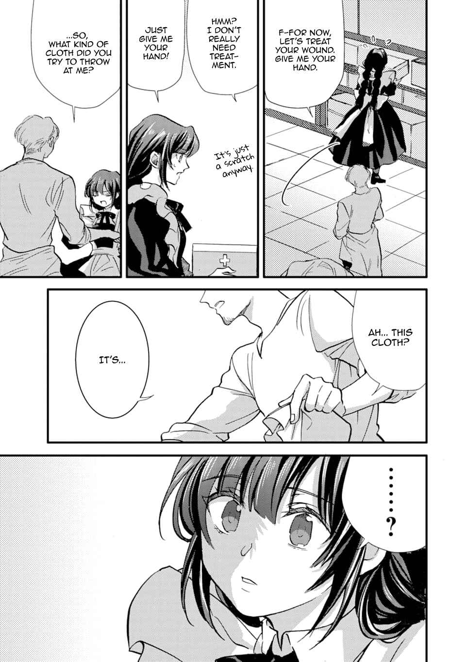 I'm a Maid, but I've Pulled Out the Holy Sword?! Chapter 13 page 22