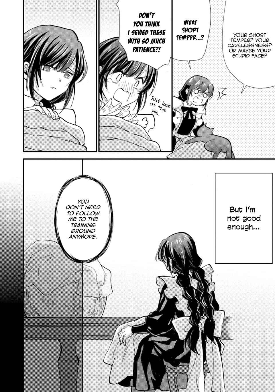 I'm a Maid, but I've Pulled Out the Holy Sword?! Chapter 13 page 7