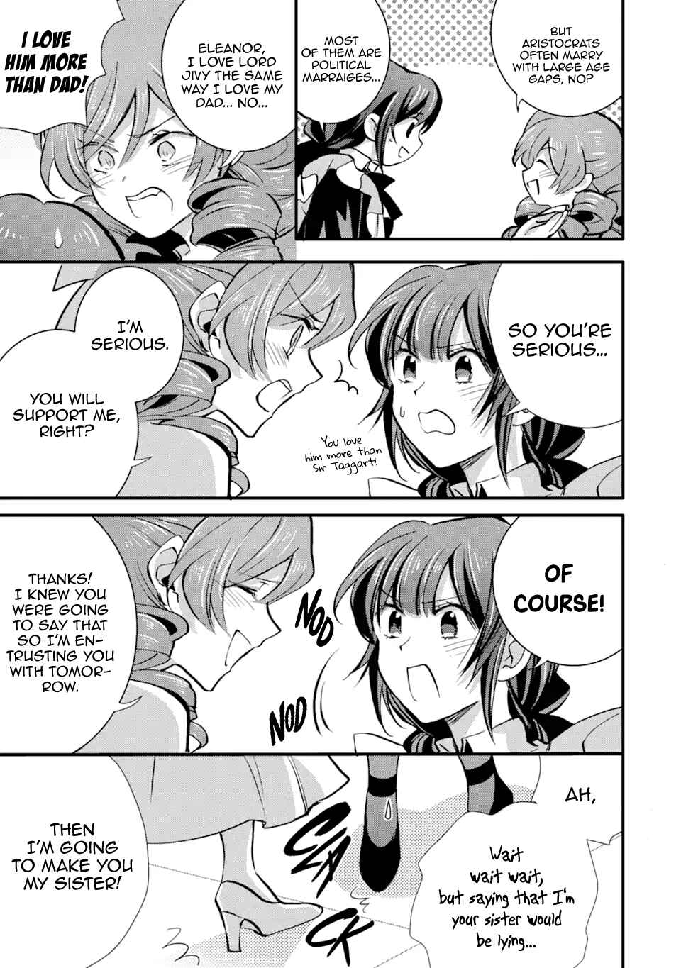 I'm a Maid, but I've Pulled Out the Holy Sword?! Chapter 20 page 12