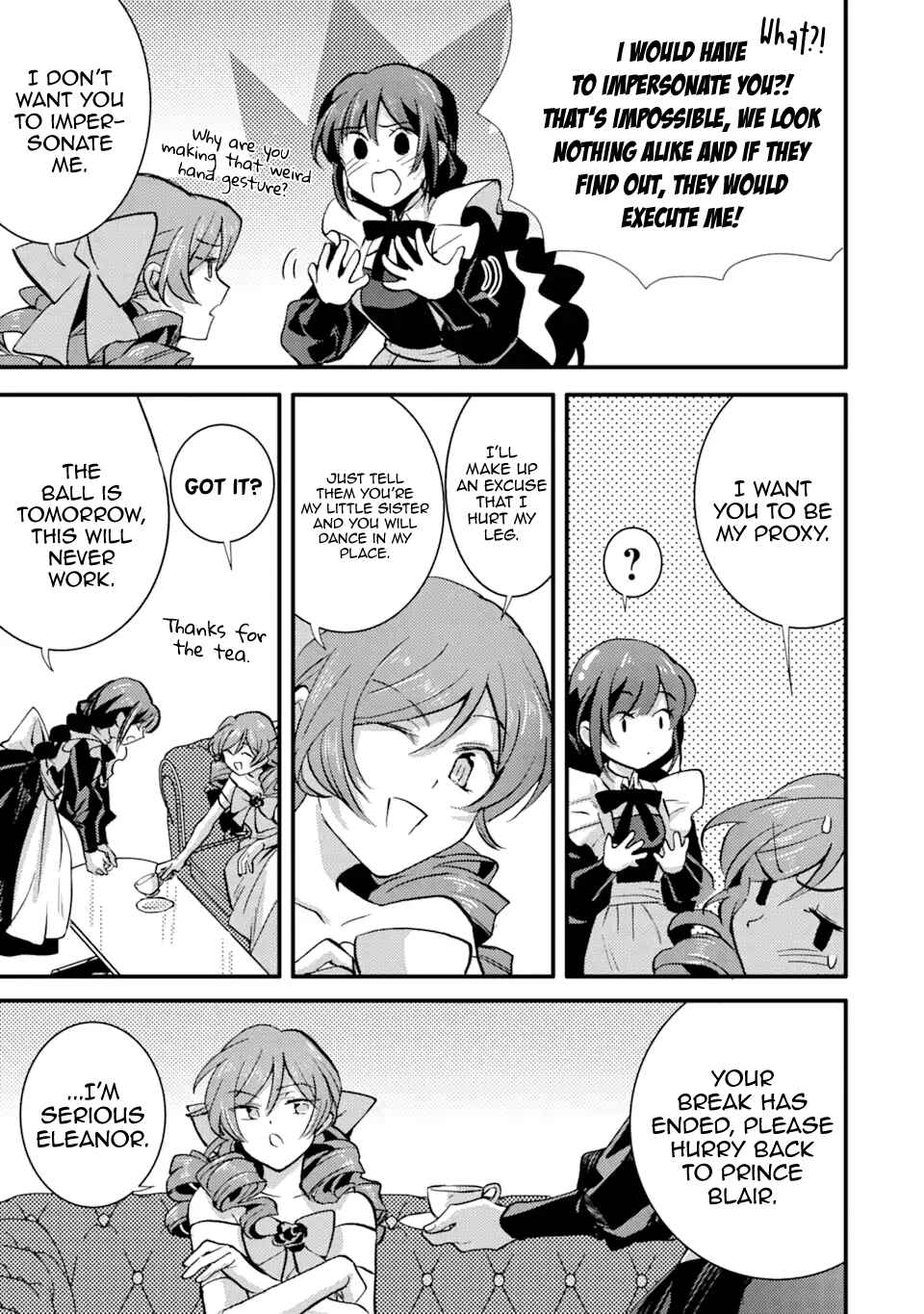 I'm a Maid, but I've Pulled Out the Holy Sword?! Chapter 20 page 6