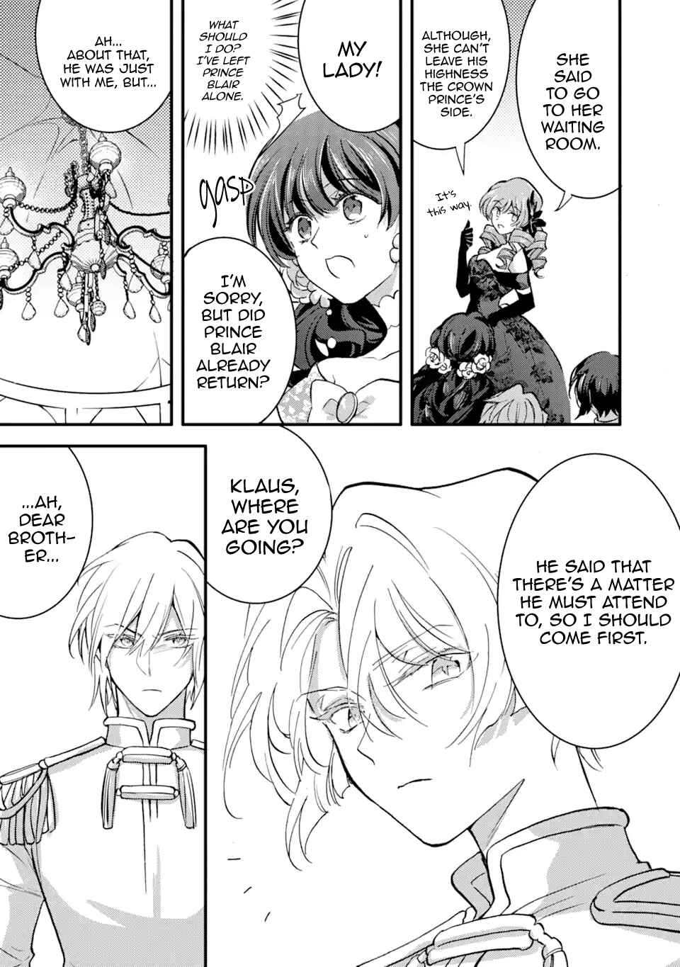 I'm a Maid, but I've Pulled Out the Holy Sword?! Chapter 22 page 22
